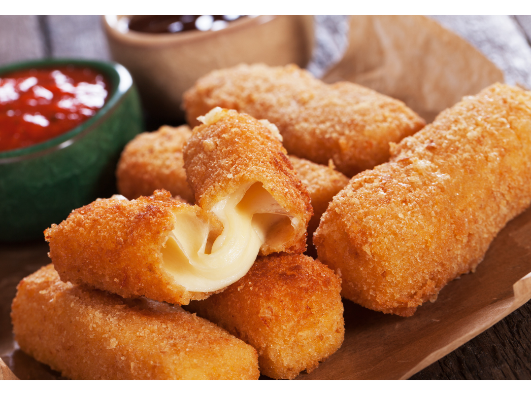 Bastones de muzzarella