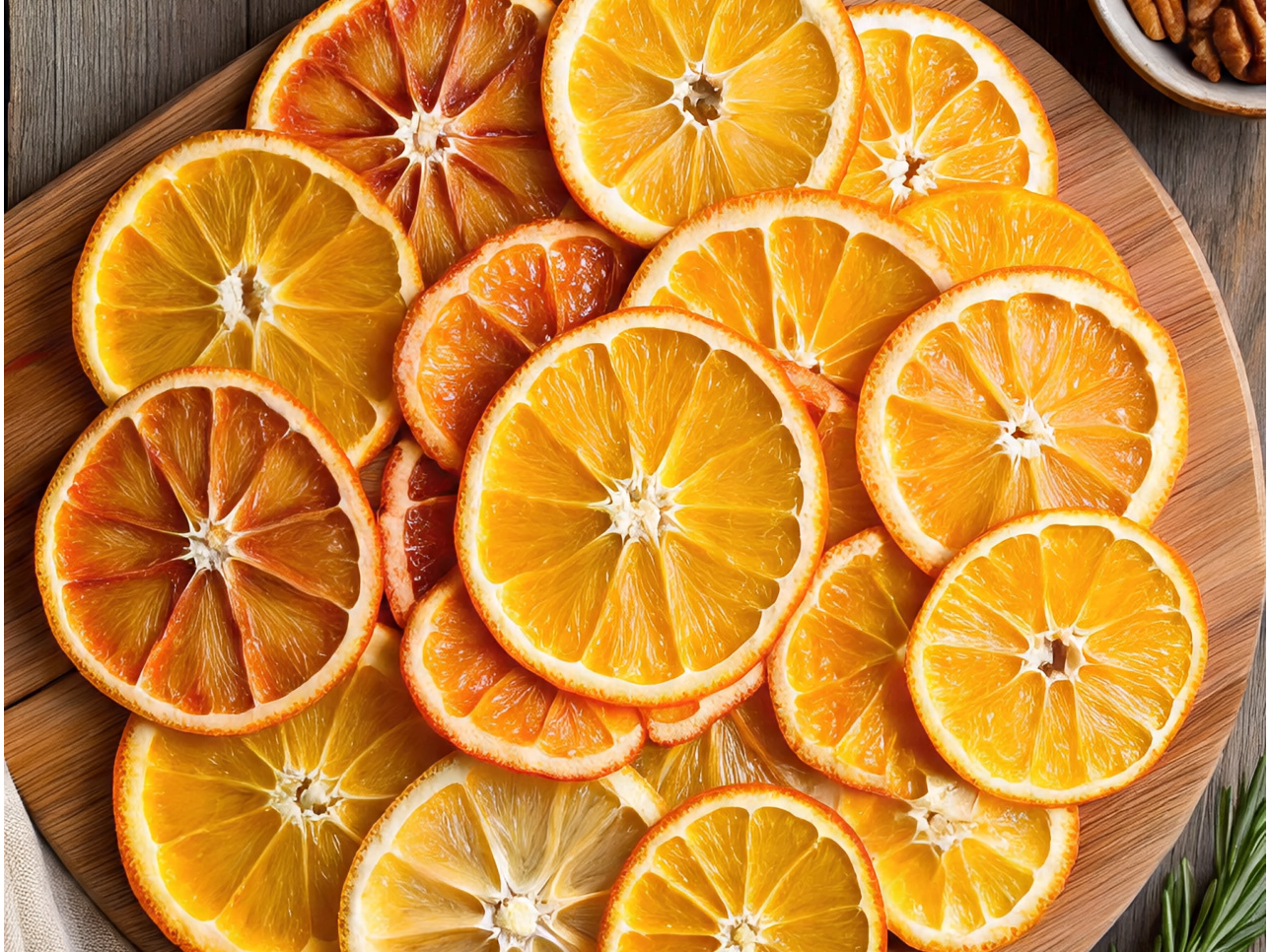 Naranja deshidratada