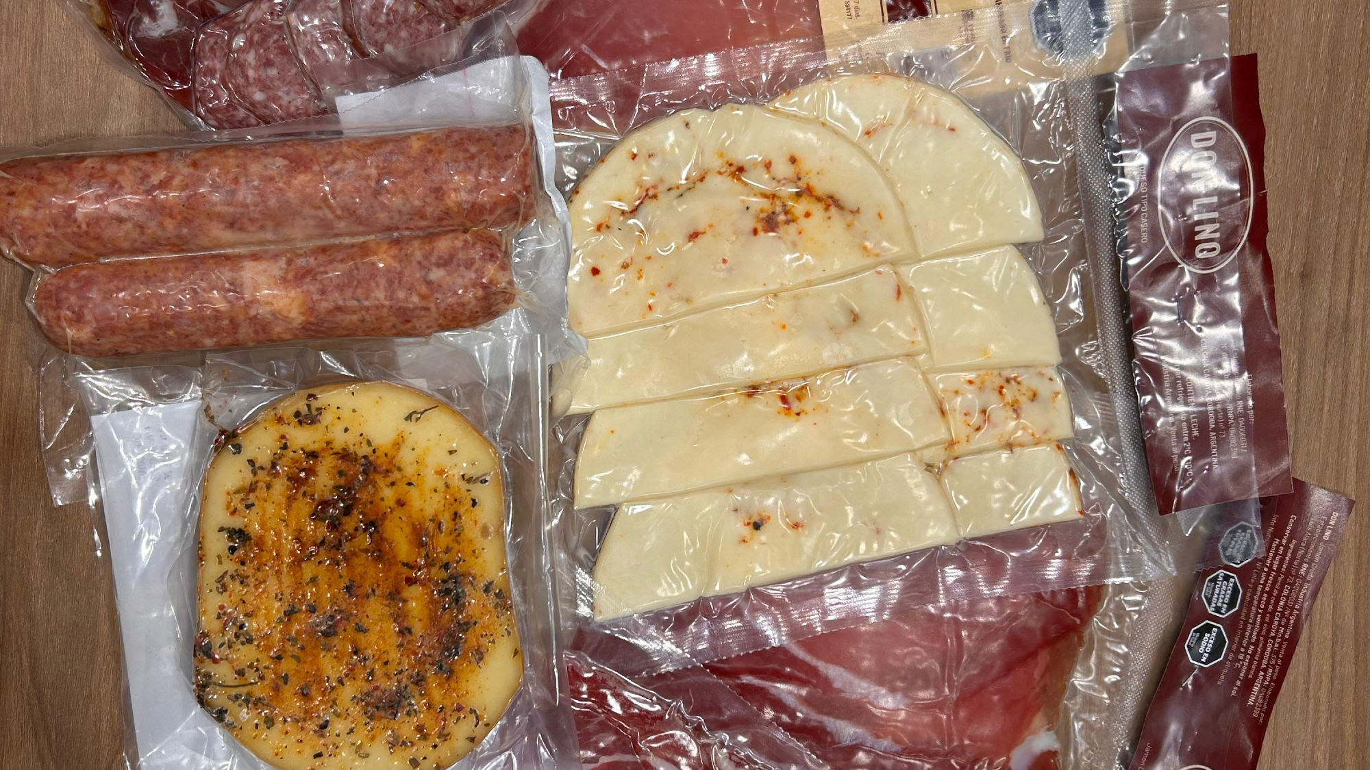 Picada envasada al vacío