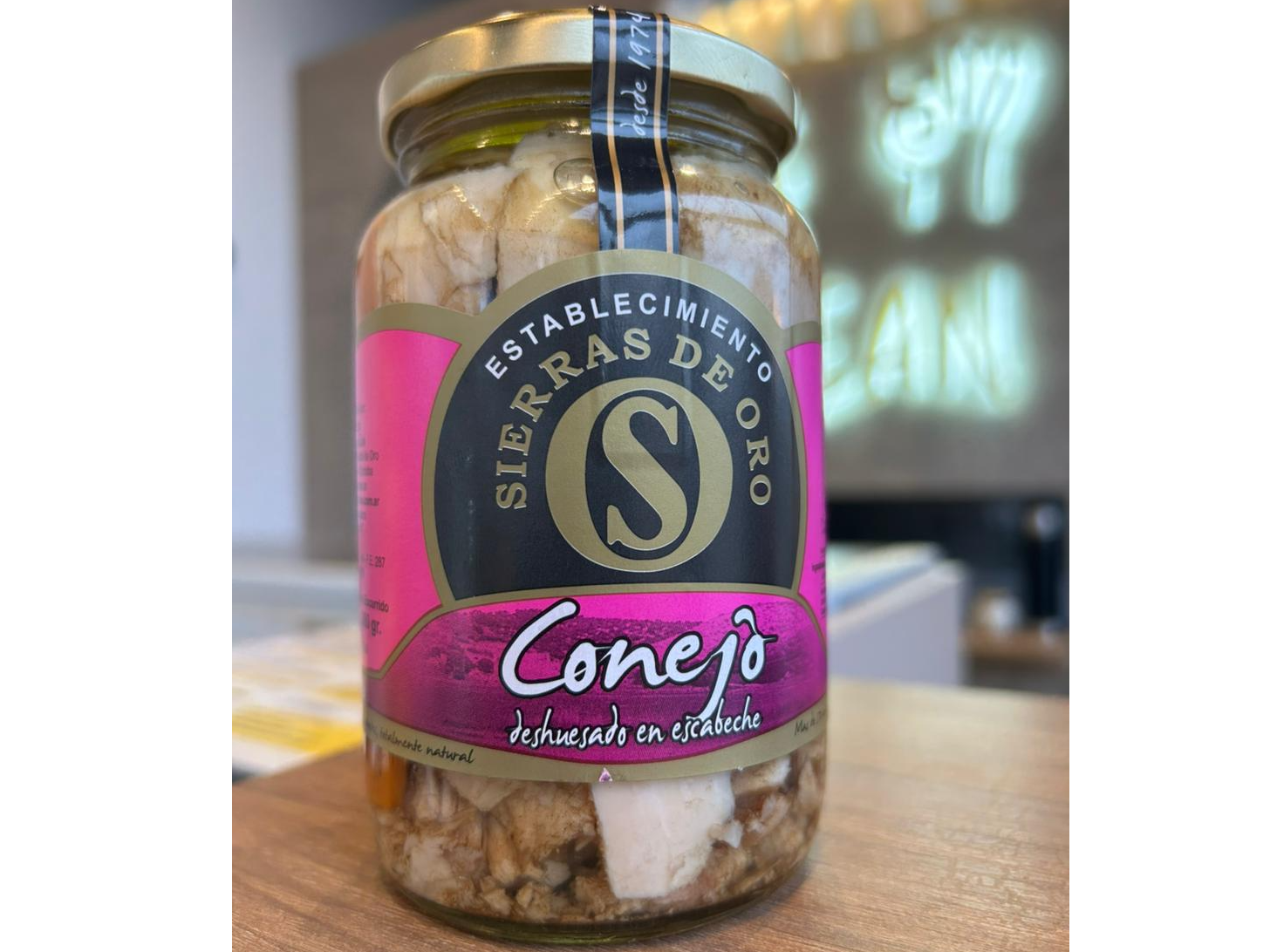Escabeche de conejo 570gr