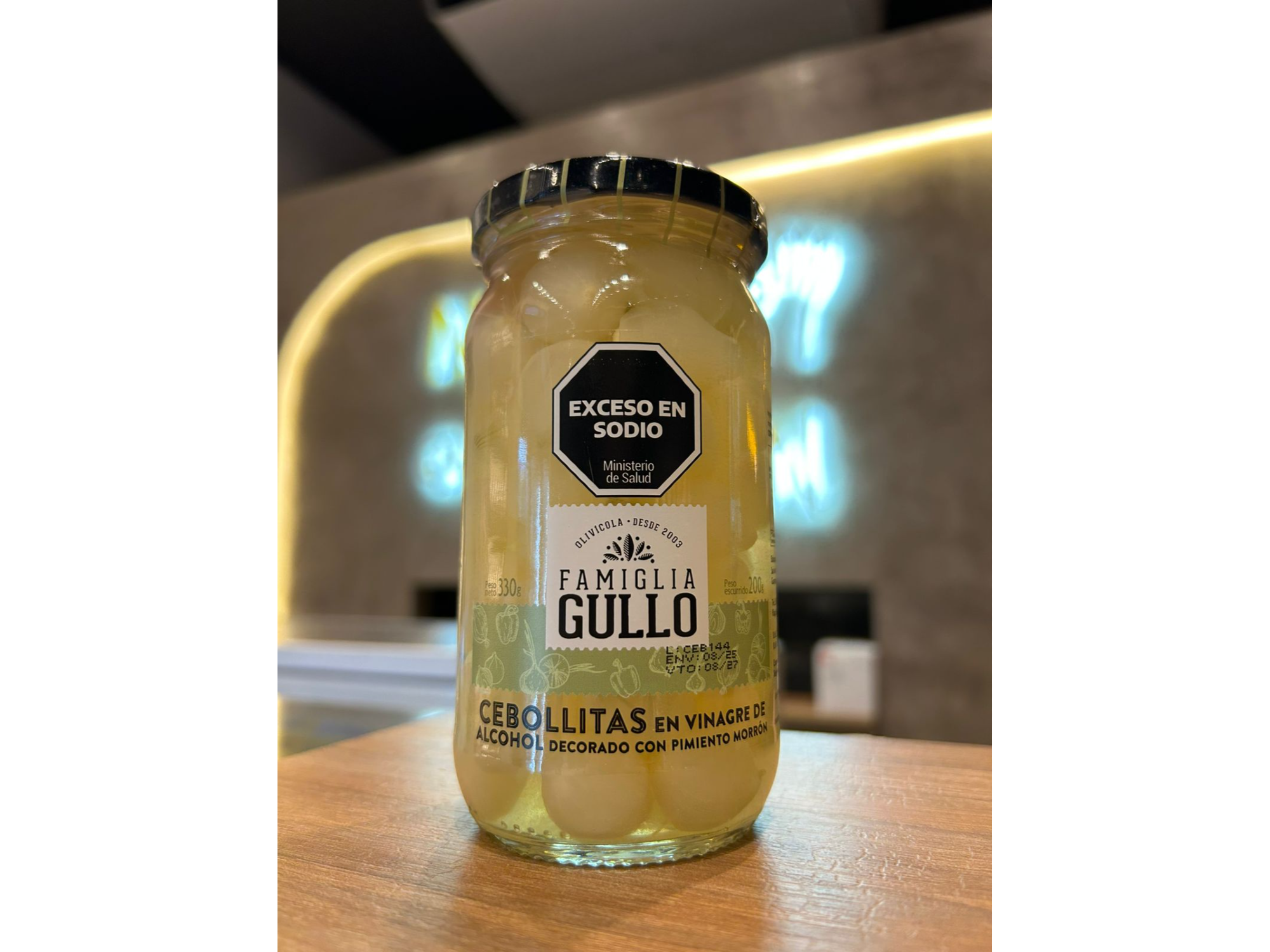 Cebollitas en vinagre