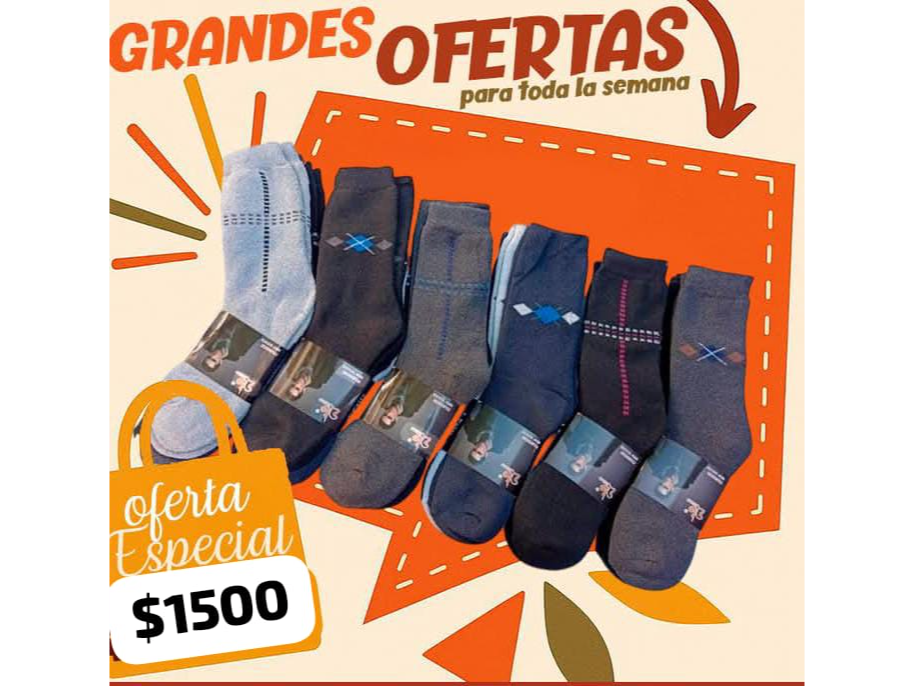 MEDIAS DE HOMBRE