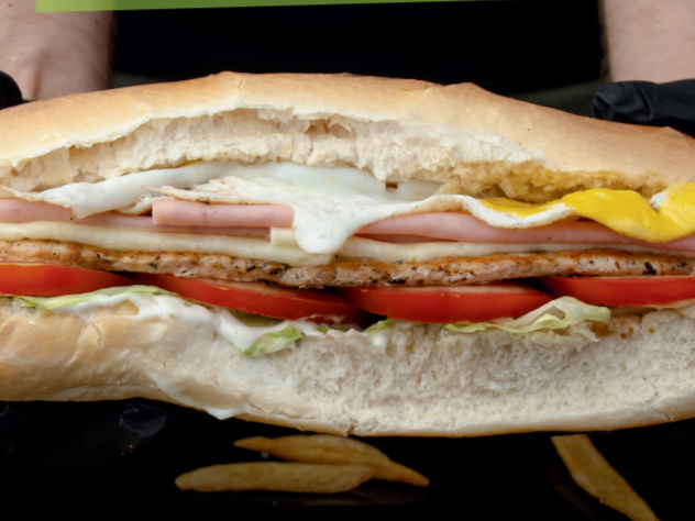 LOMO POLLO + PEPSI 354 ml