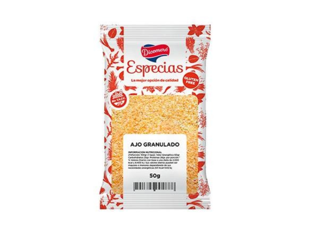 Ajo granulado sin tacc