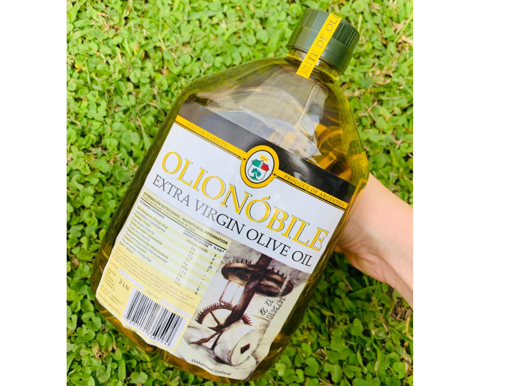 Aceite de oliva calidad premium extra virgen