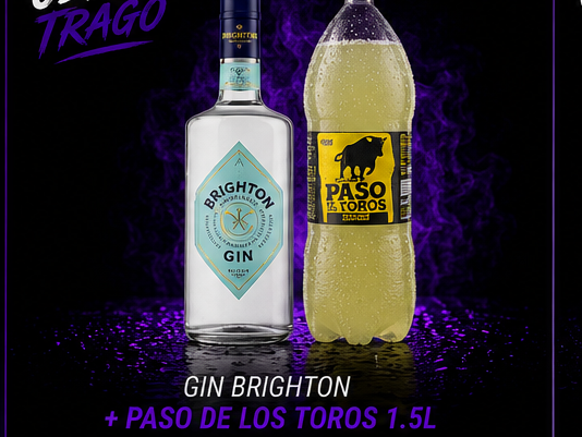 Gin brighton + paso de los toro 1.5L