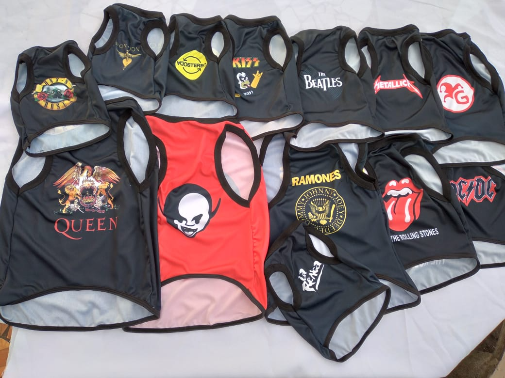 Camisetas rockeras