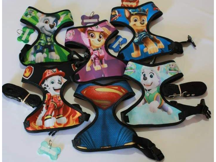 PECHERAS SIMIL NEOPREN REGULABLE-DISEÑOS VARIOS de Patitascba