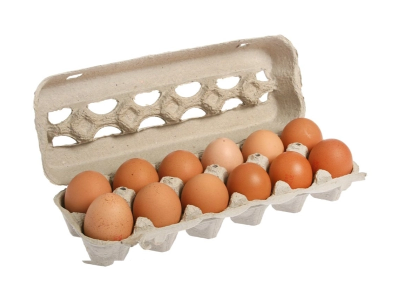 HUEVOS COLOR  X 12 UNI.