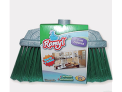 ESCOBA PLASTICA N°2 -LUJO BICOLOR-