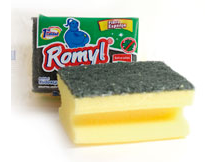 ESPONJA CON SALVAUÑAS "ROMYL"