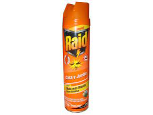 INSECT. RAID AER CASA Y JARDIN  390cc