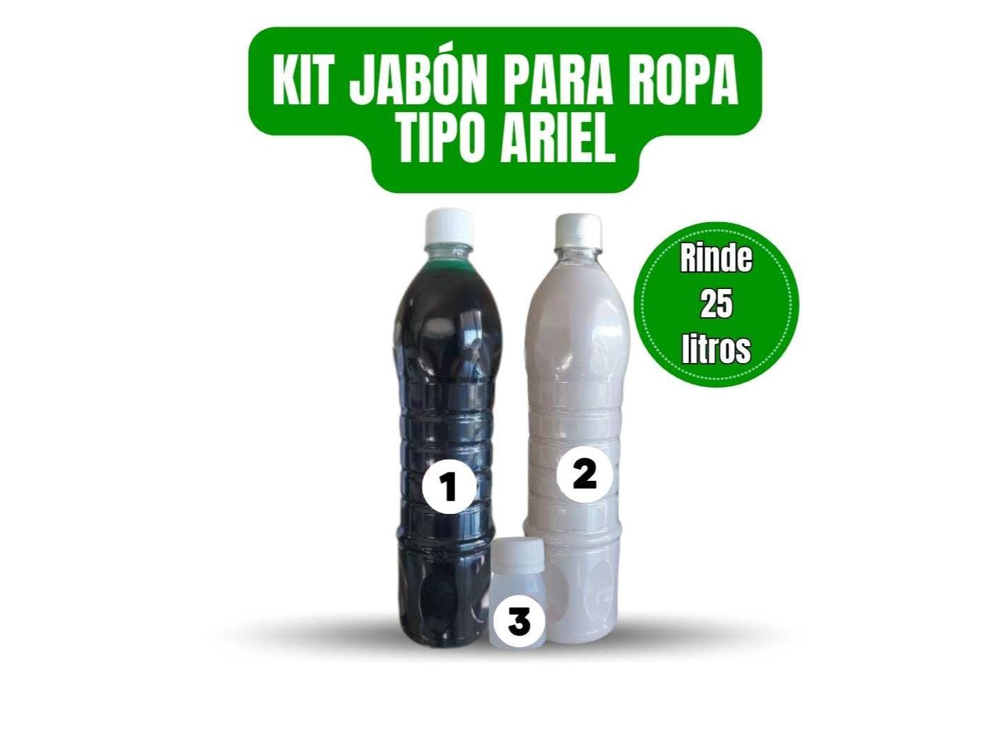 KIT JABON ARIEL A/E (RINDE 25lts)