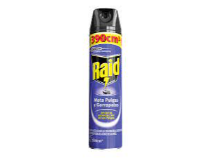 INSECT. RAID  MATA PULGAS Y GARRAPATAS