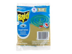 ESPIRALES VERDE RAID (CAJA 4 Unid)