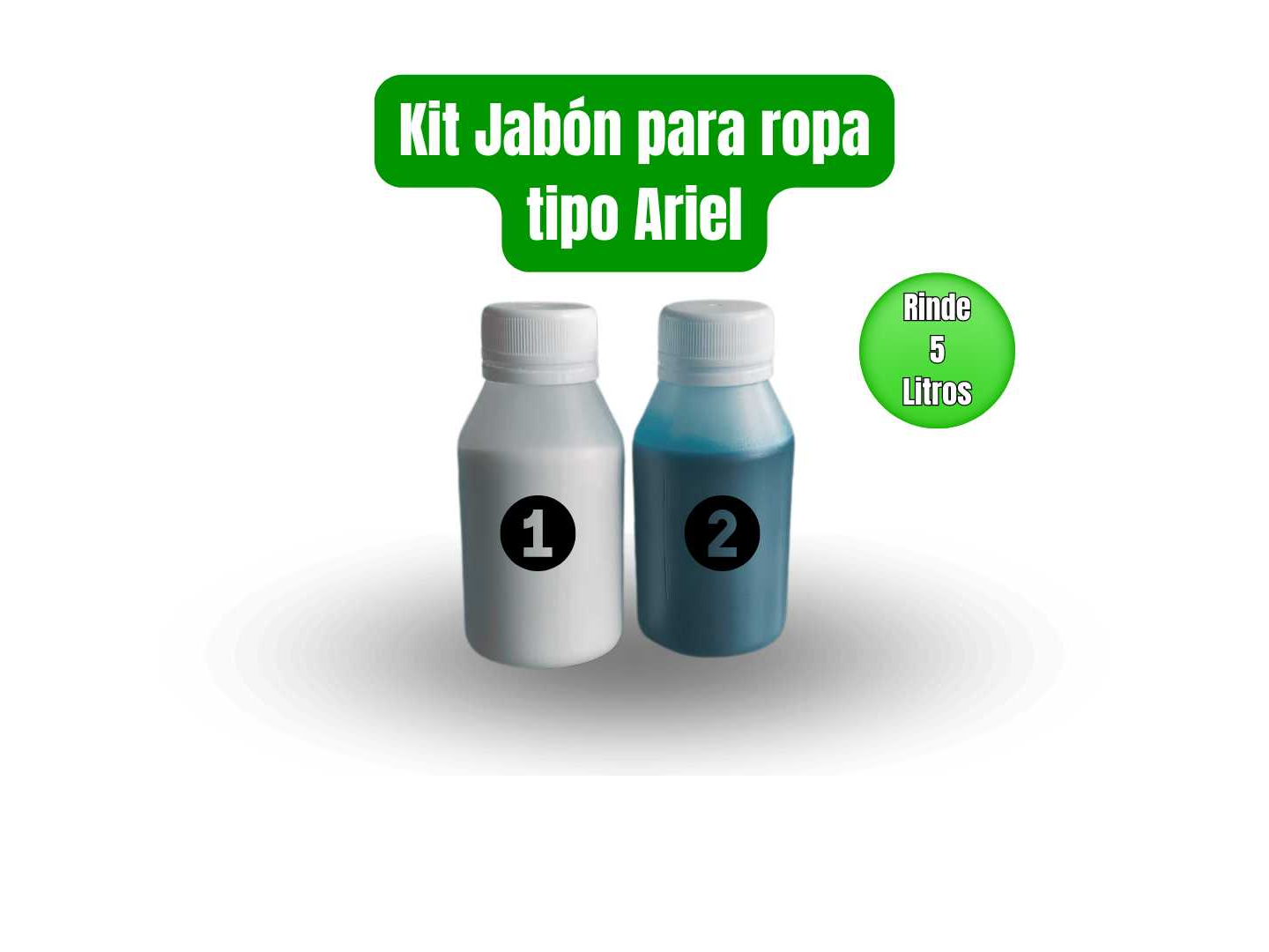 KIT JABON ARIEL (Rinde 5lts)