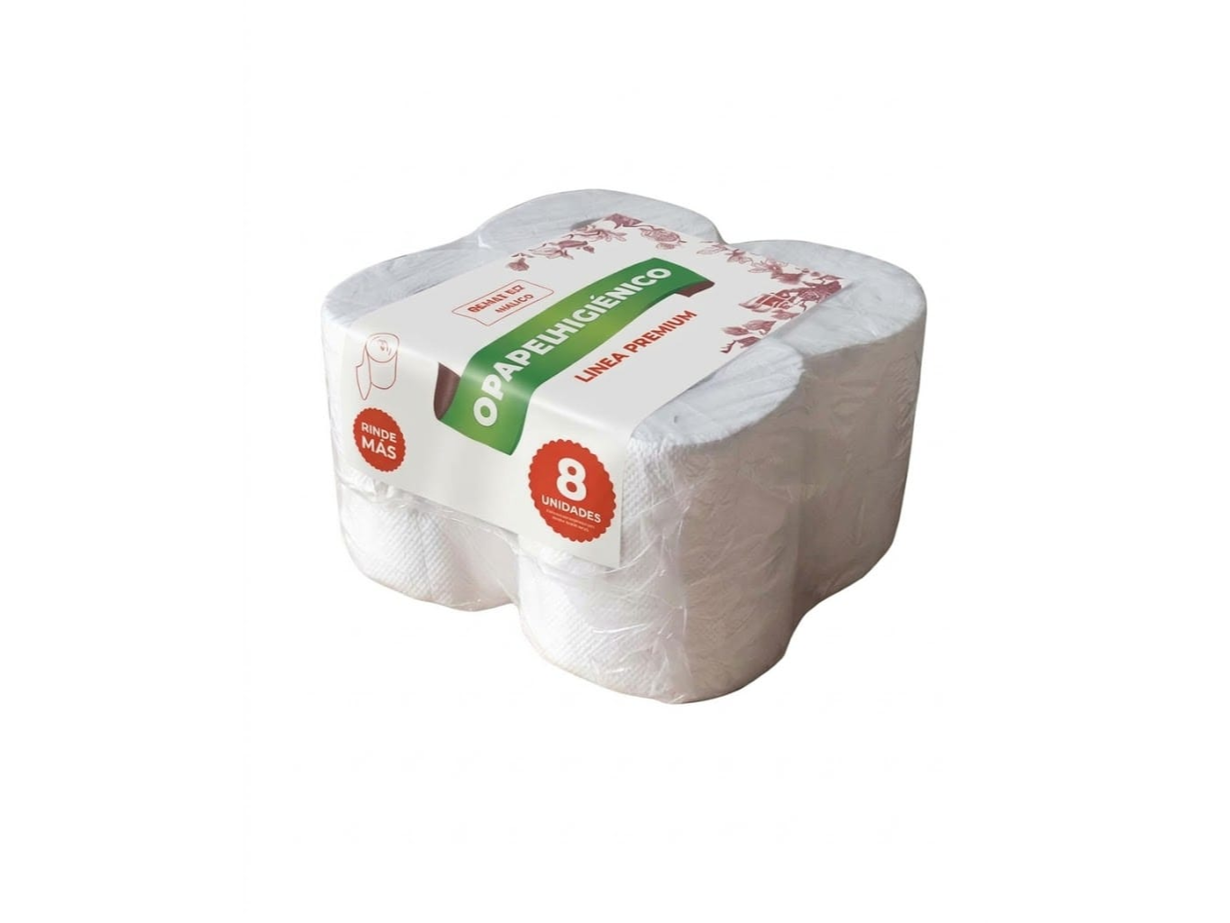 PAPEL HIG. BCO. C/CH 250 (Pack 8)
