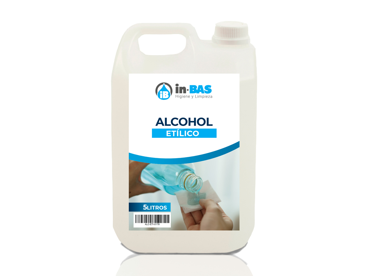 ALCOHOL ETÍLICO 96% (Bidón 5Lts)