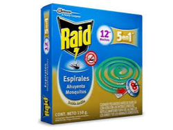 ESPIRALES VERDE RAID (CAJA 12 Unid)