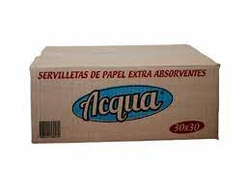 SERVILLETA 33x33cm AQUA ( 600 Unidades )
