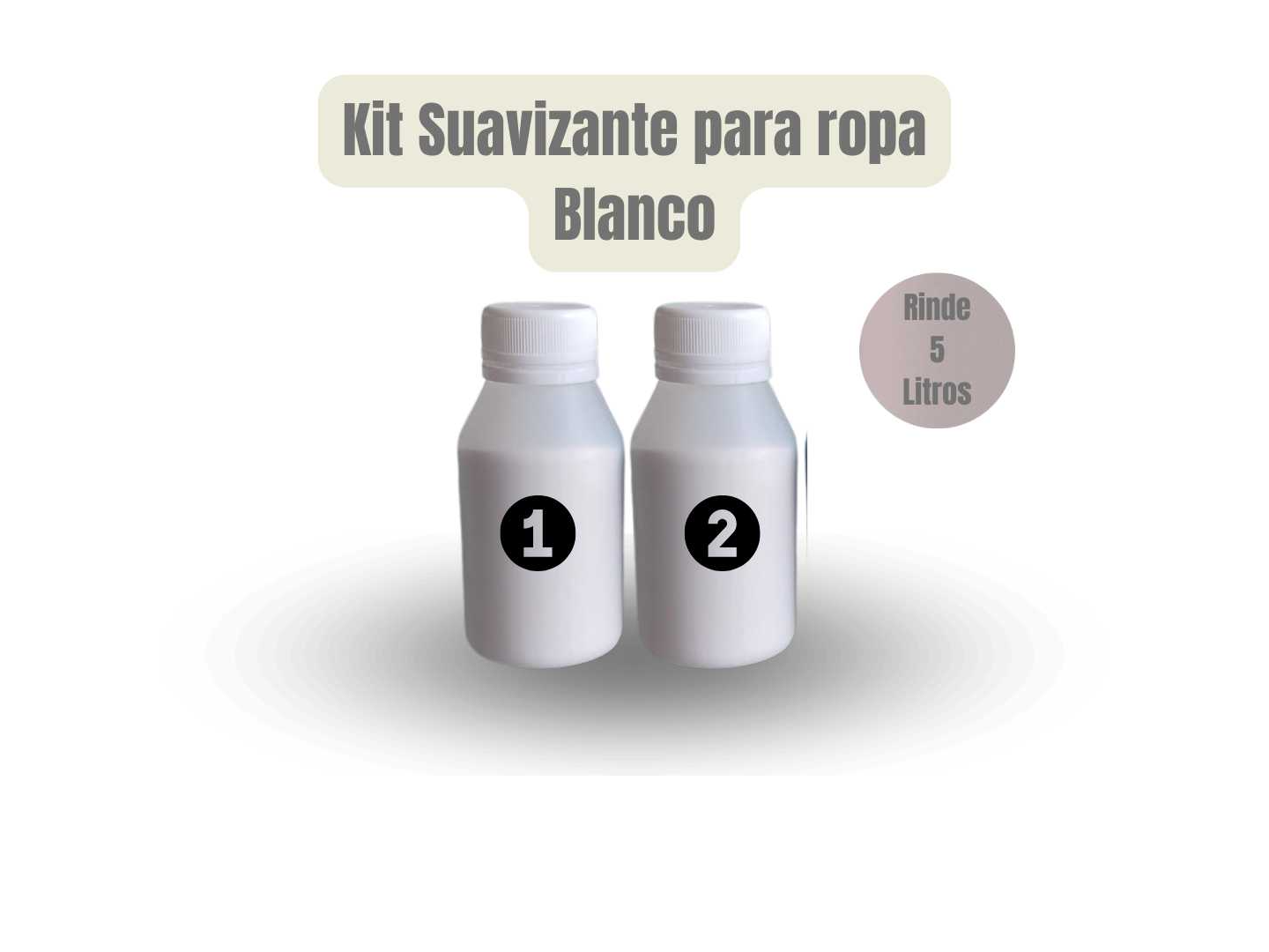 SUAVIZANTE BLANCO (Rinde 5Lts)
