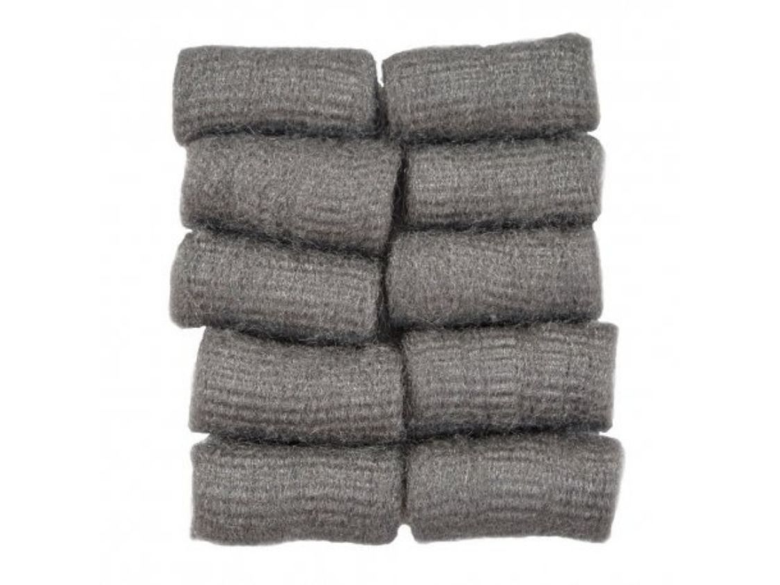 LANA DE ACERO ROLLITO X 10Unid