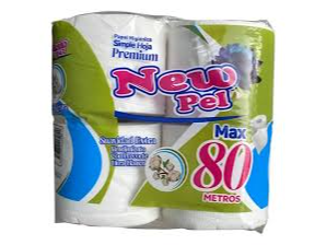 PAPEL HIG. NEW PEL 12x80Mts