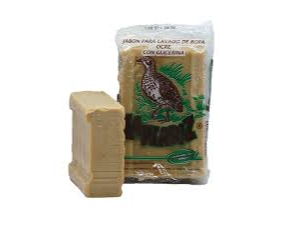 Jabon en pan La Perdiz ocre