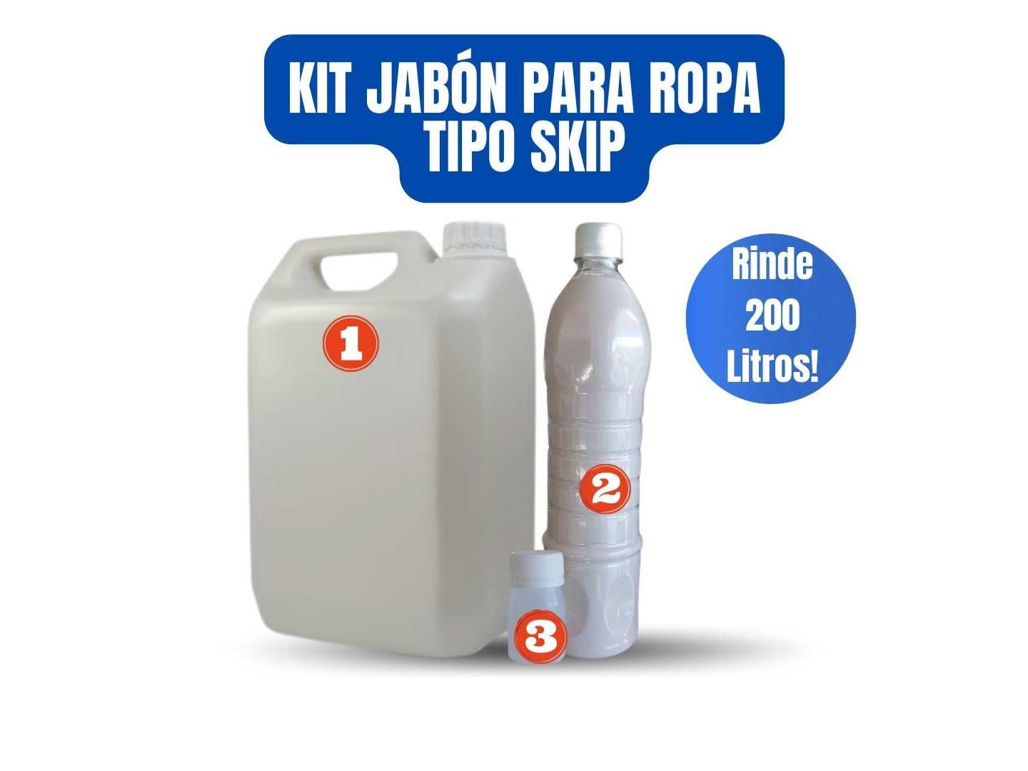 KIT JABON SKIP B/E. (RINDE 200Lts)