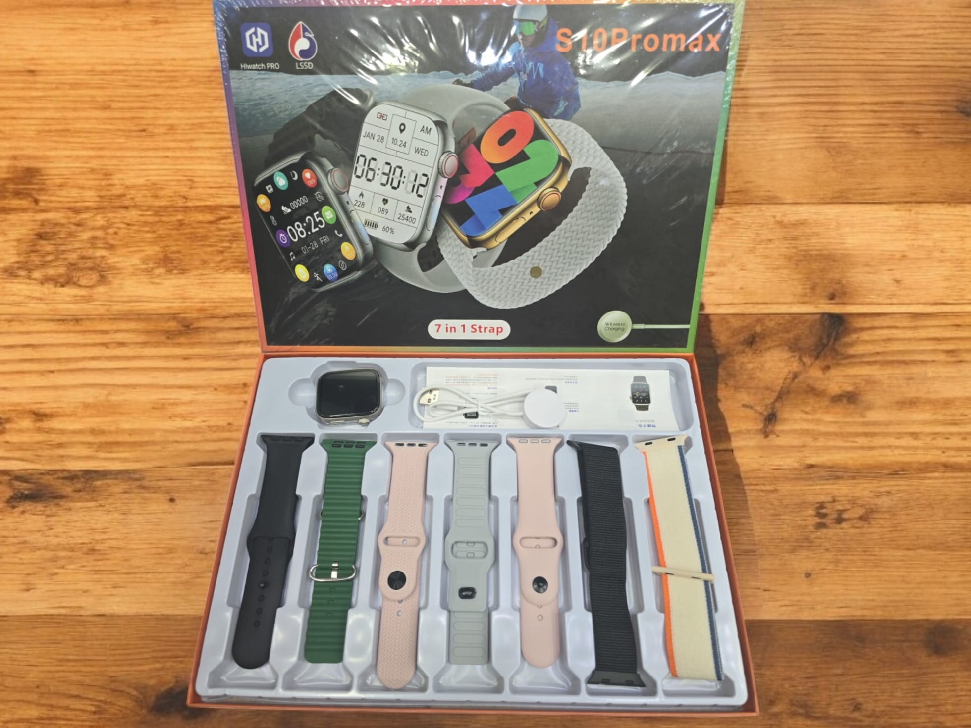 Reloj Smart S10 pro max 7 mallas