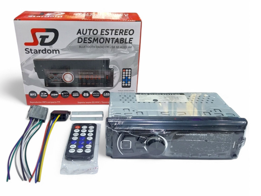 Estereo desmontable con Bluetooth