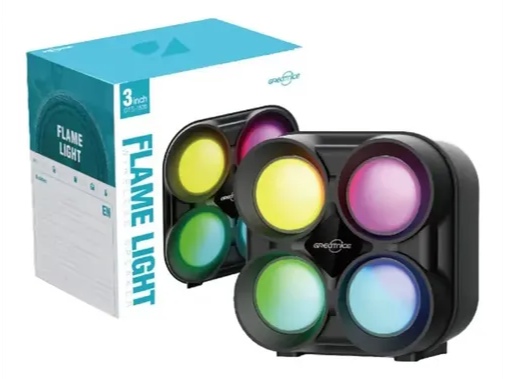 Parlante 3" flame light