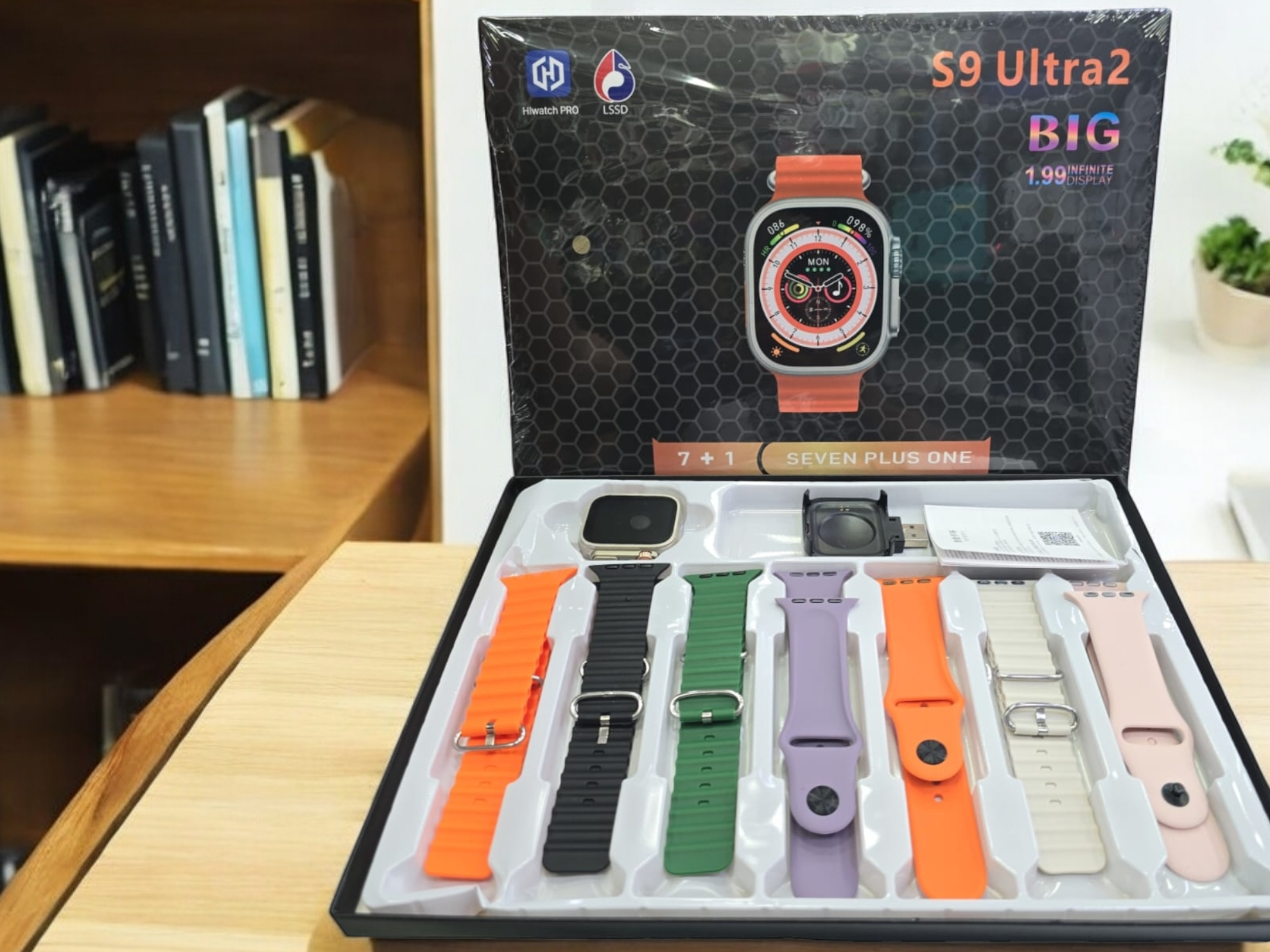 Reloj Smart S9 ultra2 7 mallas