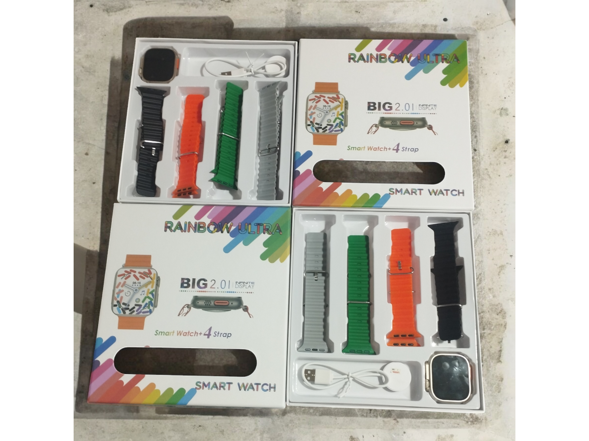 Reloj Smart 4 mallas