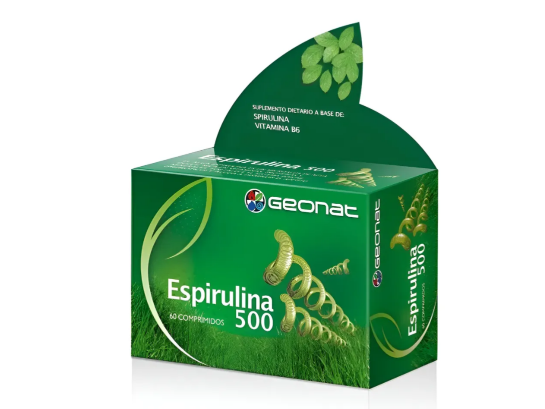 ESPIRULINA 500 x 60 comp