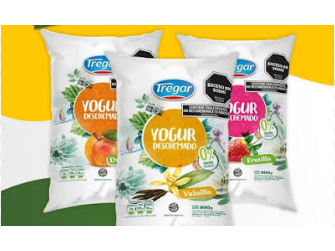 Yogur bebible descremado sin azúcar