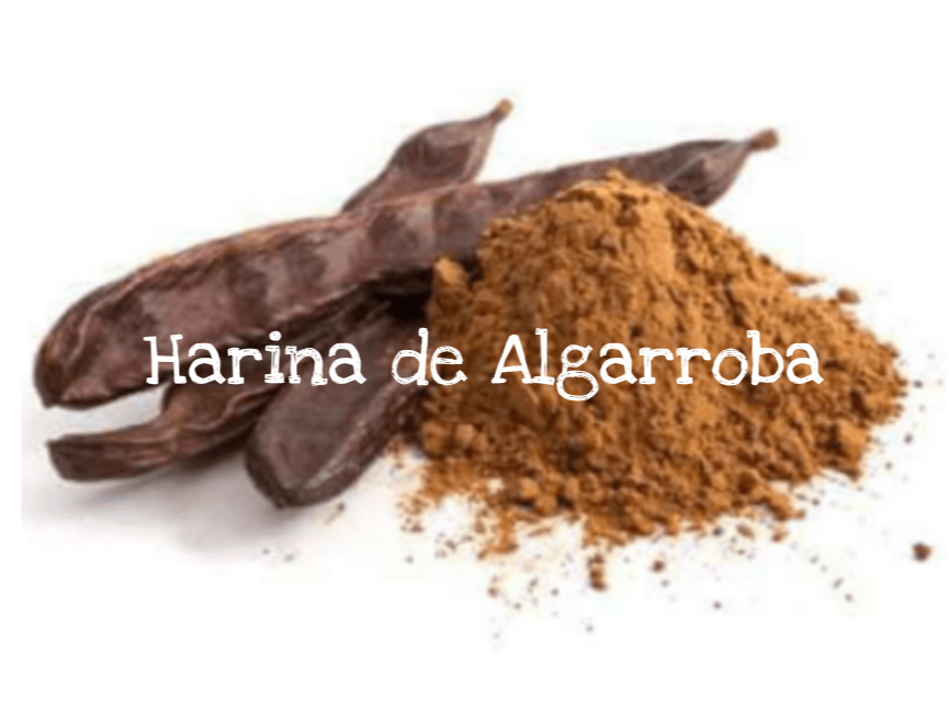 Harina de algarroba tostada