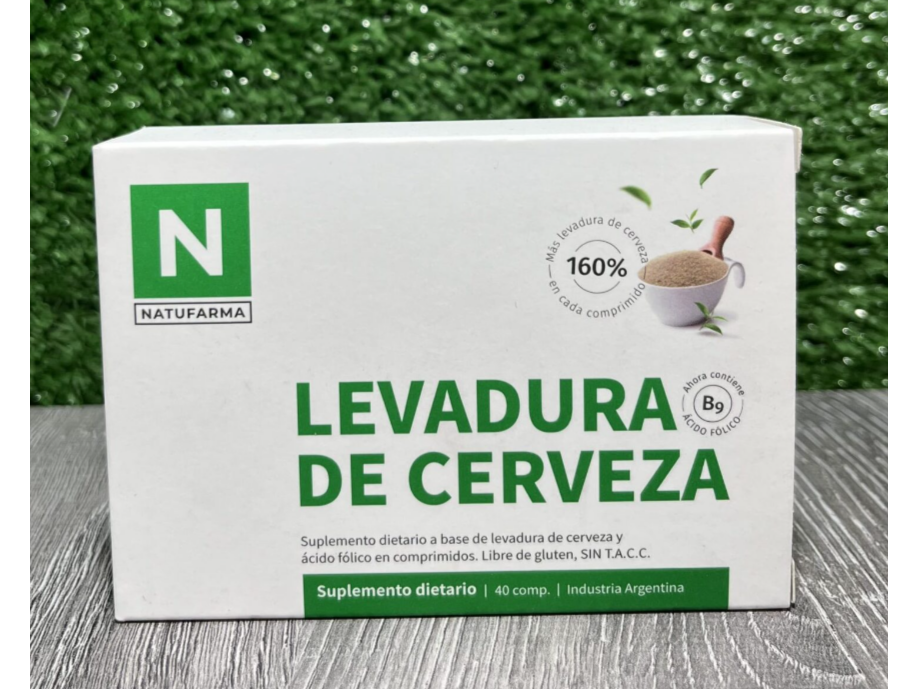 LEVADURA DE CERVEZA x 40 comp