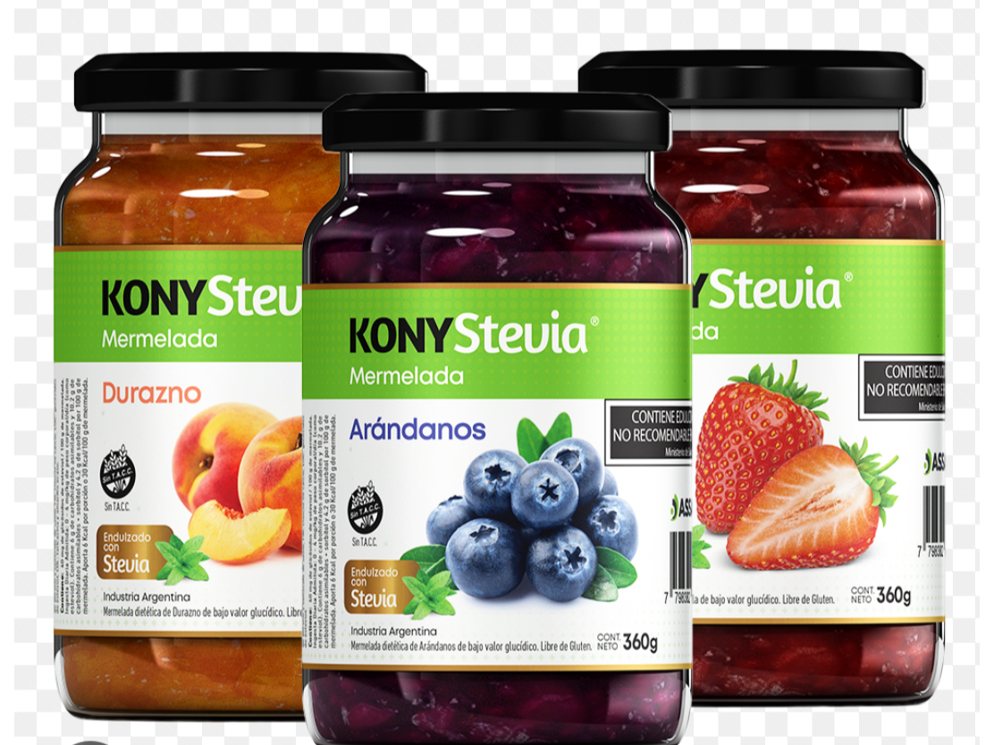 Mermelada con Stevia KONY