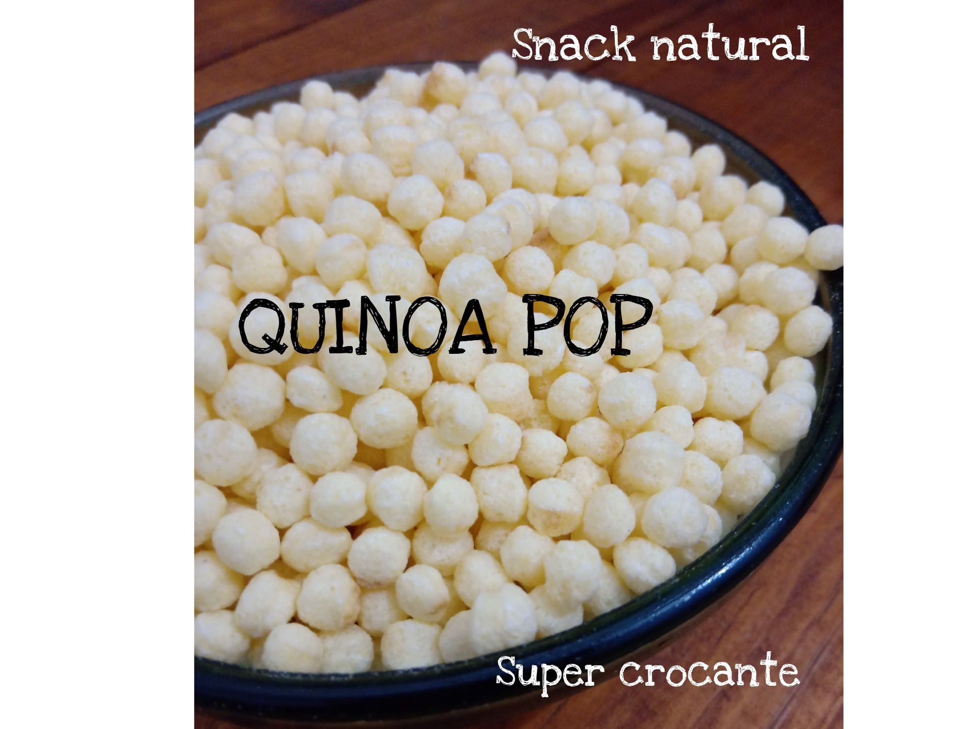 Quinoa pop