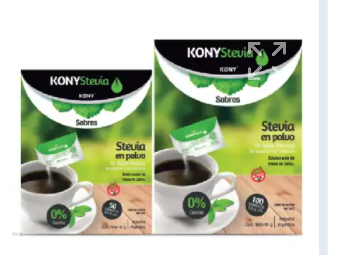 Stevia en polvo KONY