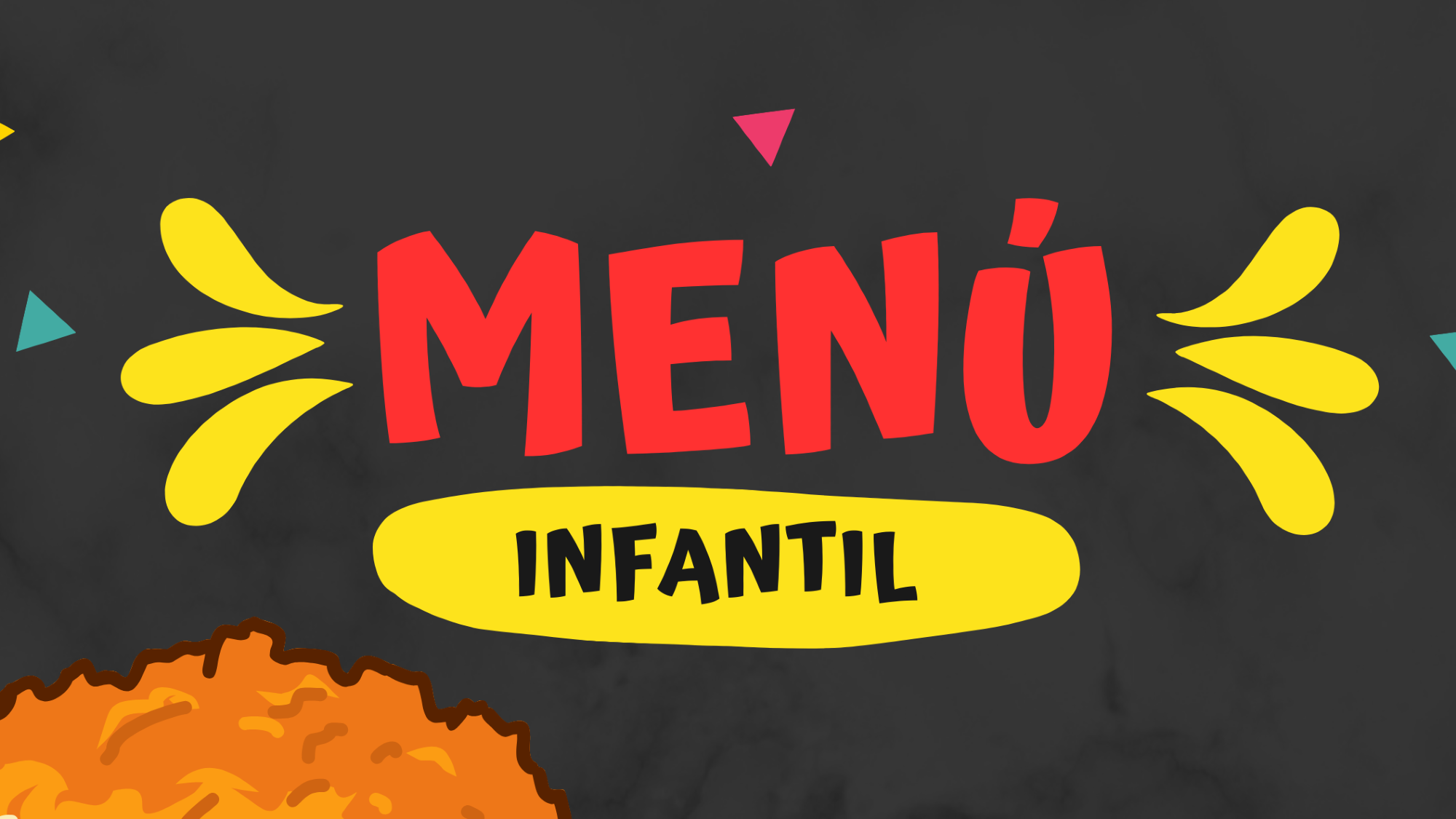 MENU INFANTIL