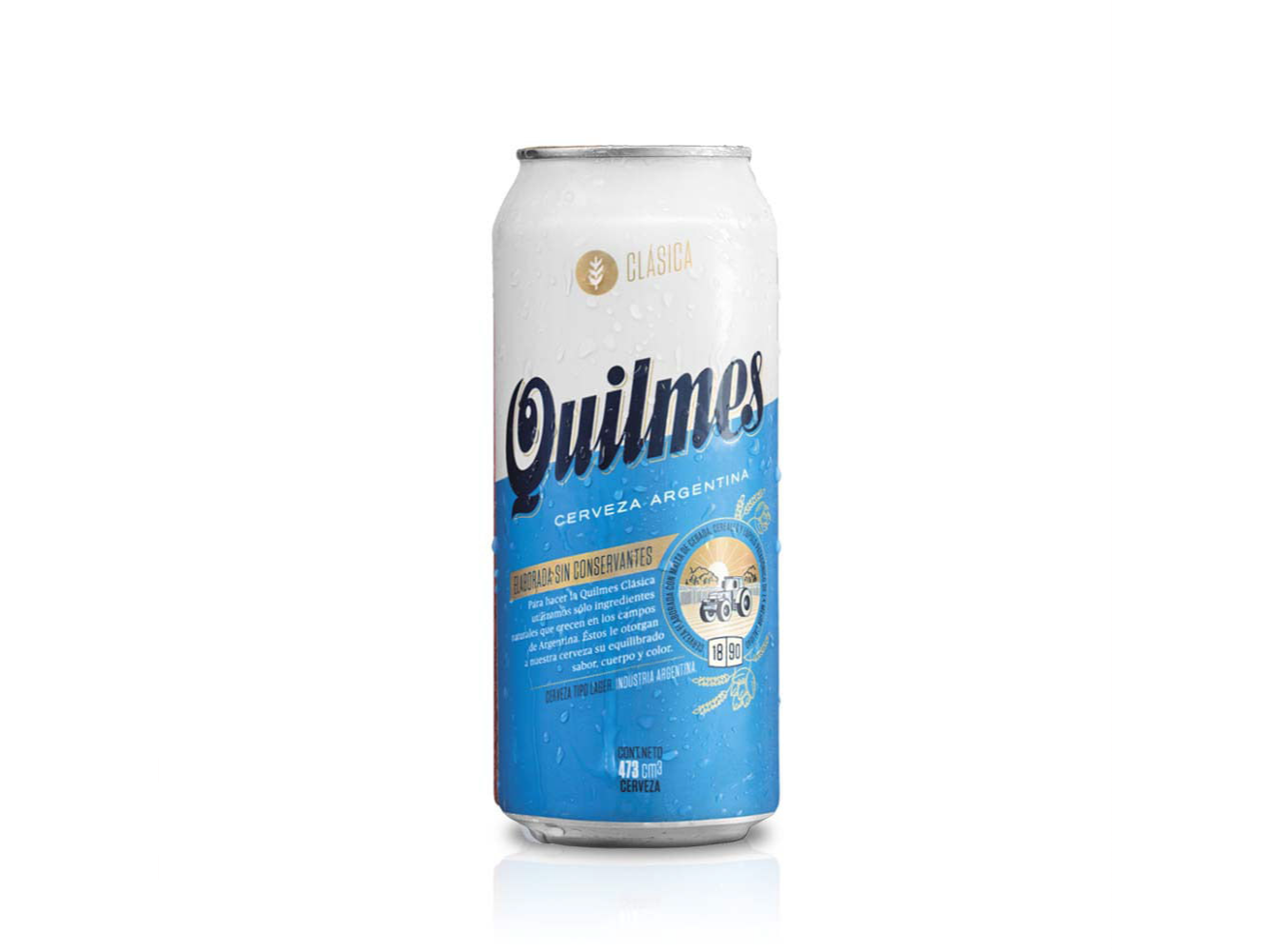 Lata cerveza Quilmes 473ml