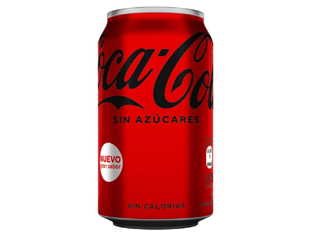 Coca zero lata 354ml