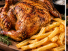 Pollo + Papas medianas (4 pers)
