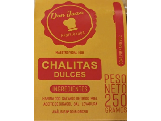 CHALITAS DULCES DON JUAN