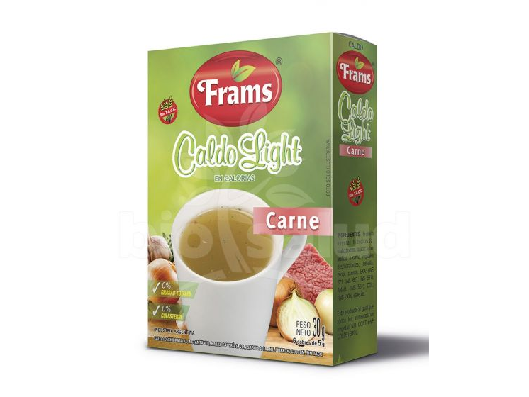 CALDO LIGHT CARNE  FRAMS