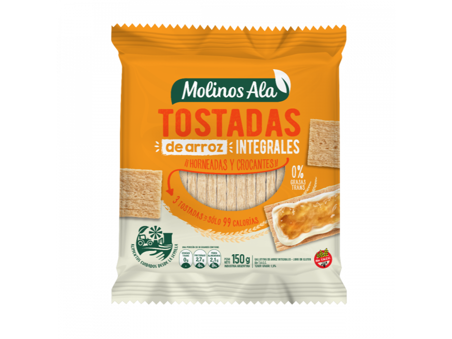 MOLINOS ALA DE ARROZ INTEGRALES