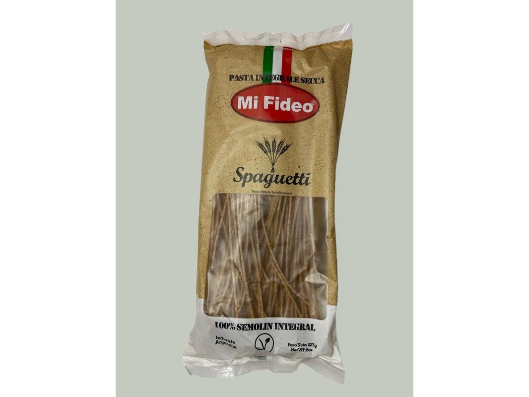 SPAGHETTI PASTA INTEGRAL SECA MI FIDEO