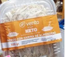 FIDEOS KETO VENTO FIT